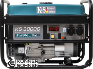 LPG/Bensiinigeneraator KS 3000G