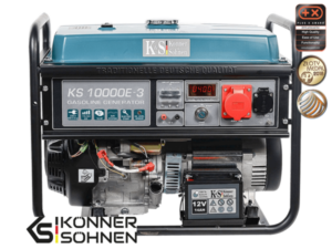 Bensiinigeneraator KS 10000E-3