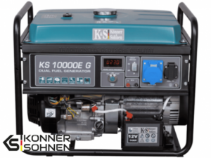 LPG/Bensiinigeneraator KS 10000E G