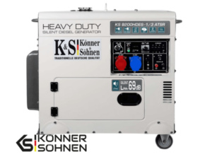Diiselgeneraator KS 9200HDES-1/3 ATSR (EURO V)